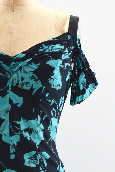 Lace-up Back Dress - Pickled Vintage