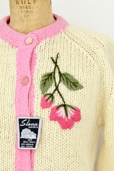 Embroidered Cardigan - Pickled Vintage
