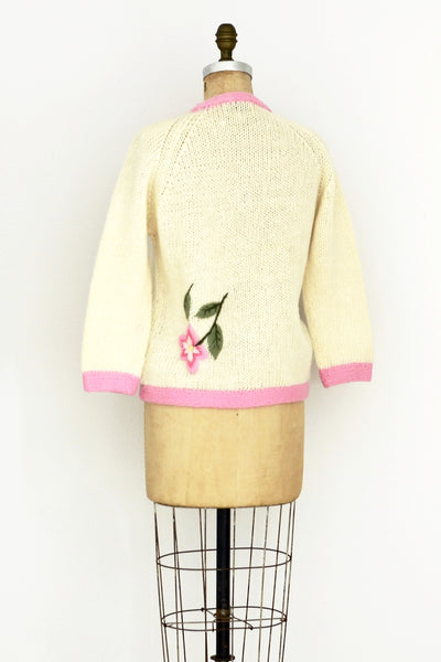 Embroidered Cardigan - Pickled Vintage