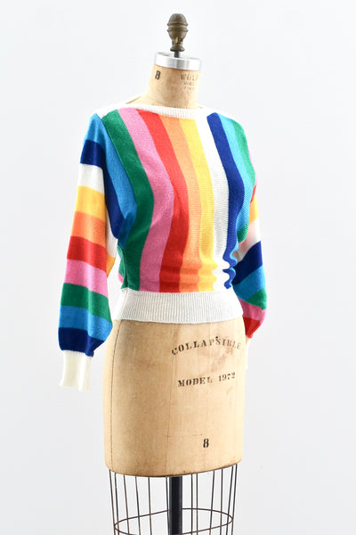 Rainbow Sweater - Pickled Vintage