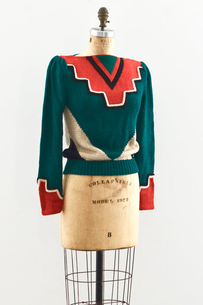 Space Age Sweater - Pickled Vintage