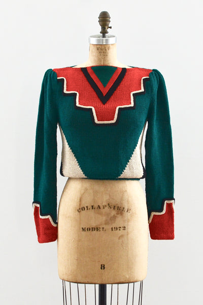 Space Age Sweater - Pickled Vintage