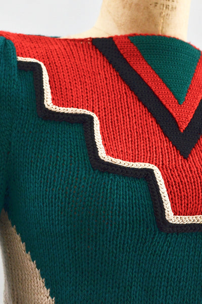 Space Age Sweater - Pickled Vintage