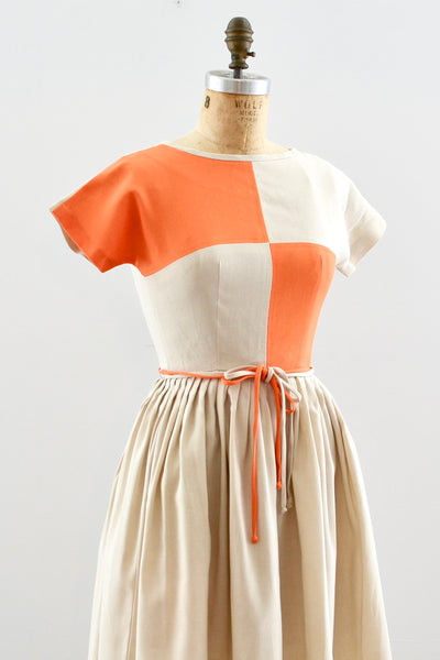 Colorblock Dress - Pickled Vintage