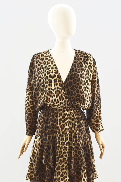 Leopard Dress - Pickled Vintage