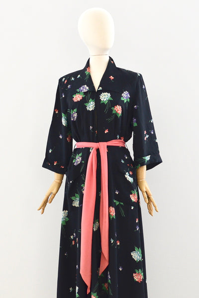 1940s Saybury Maxi Dress - Pickled Vintage