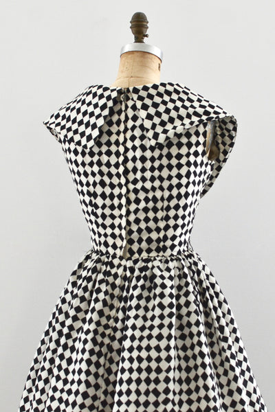 Harlequin Dress - Pickled Vintage