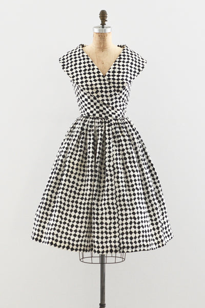 Harlequin Dress - Pickled Vintage