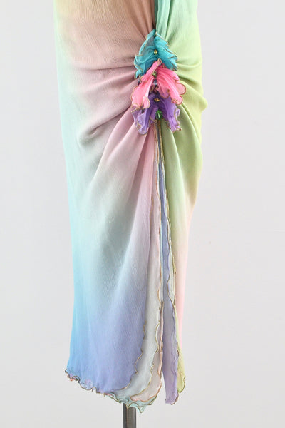Silk Crepe Dress - Pickled Vintage