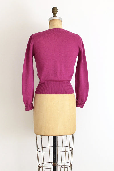 Plum Sweater - Pickled Vintage