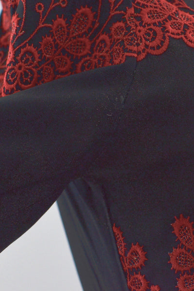 30s Embroidered Dress