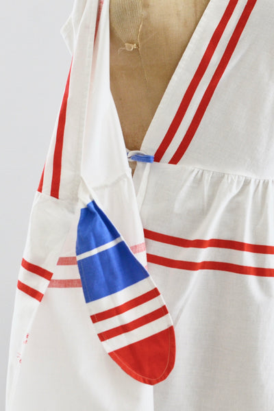 Nautical Wrap Dress