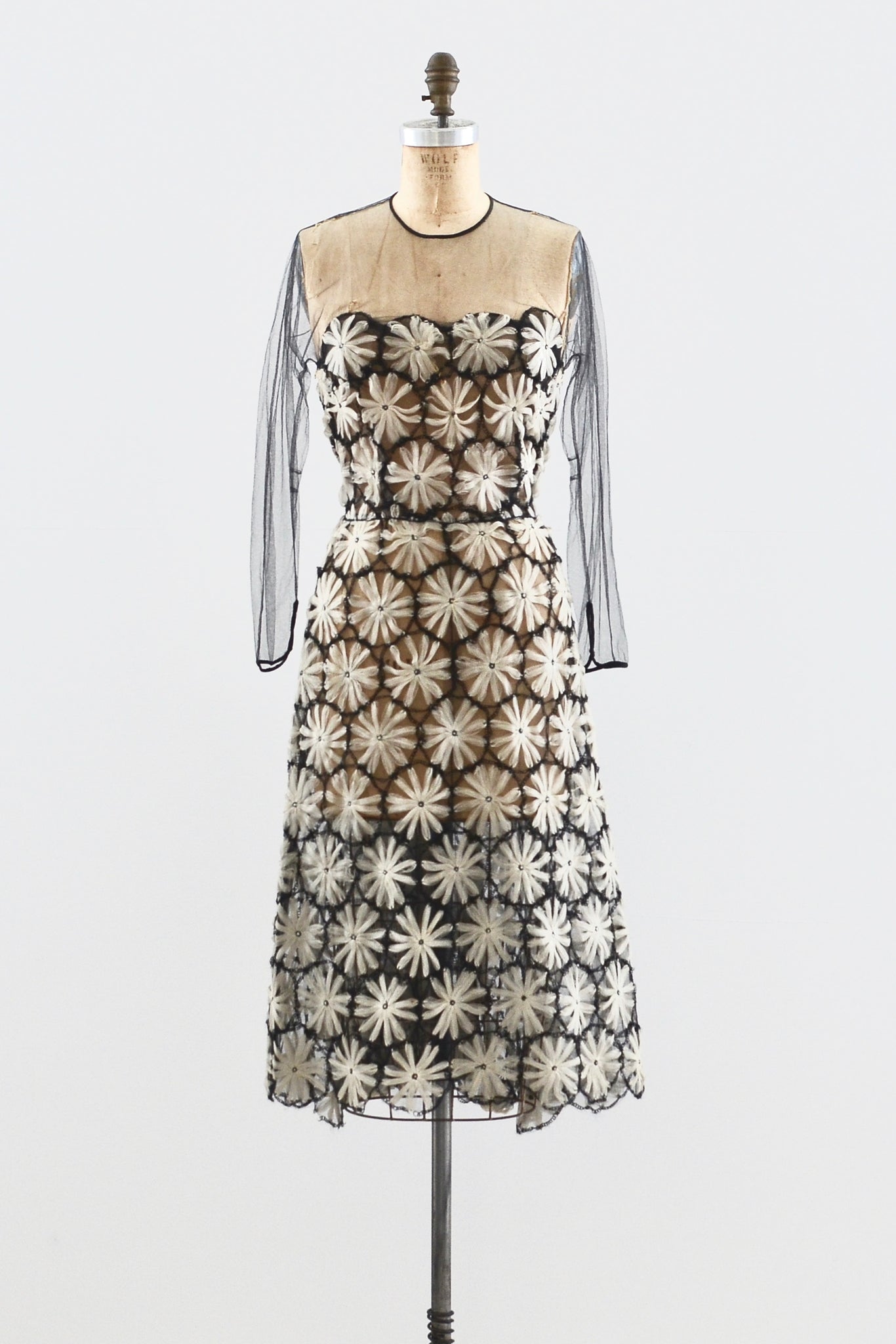 1930s Ribbon Dress