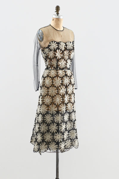 1930s Ribbon Dress