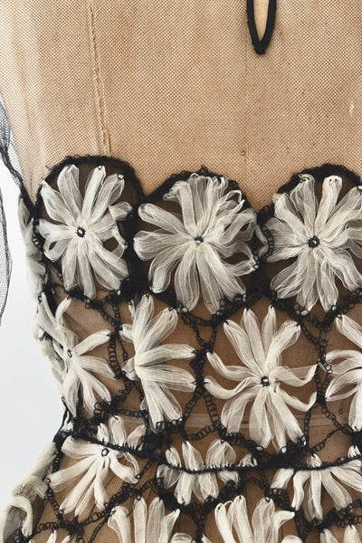 1930s Ribbon Dress