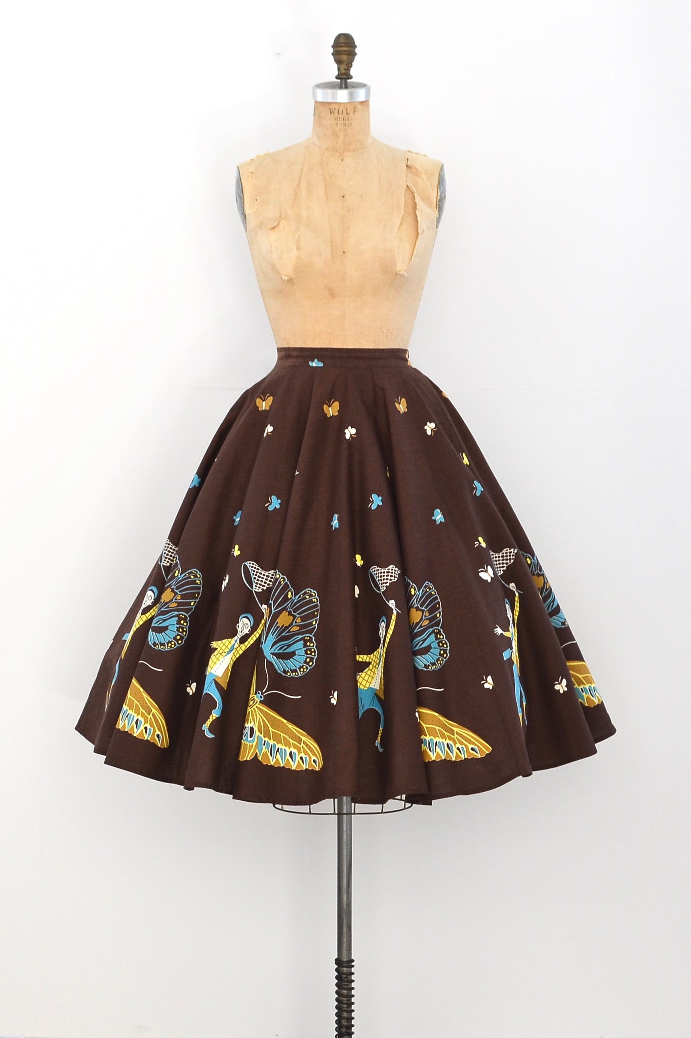 50s Butterfly Catcher Skirt