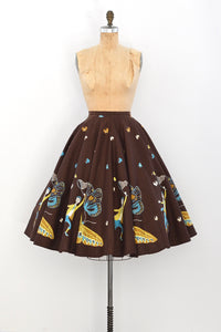 50s Butterfly Catcher Skirt