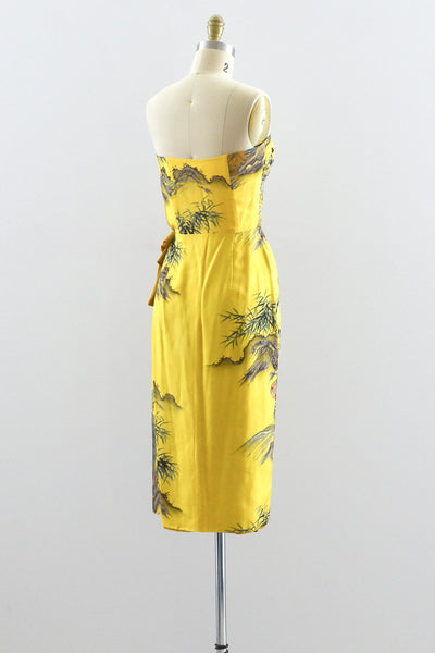 Rare Pauline Lake Silk Dress