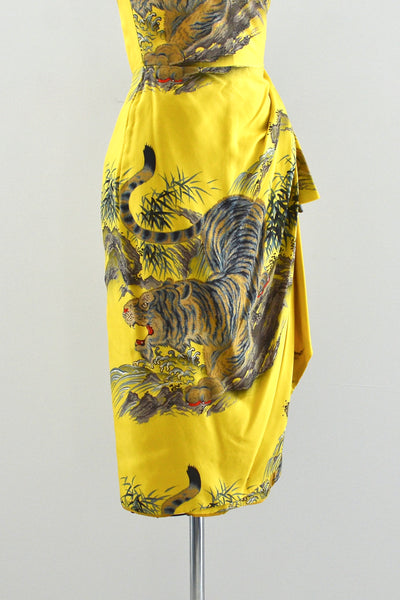 Rare Pauline Lake Silk Dress
