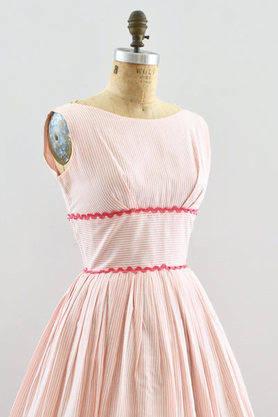 Reserved... Pink Striped Dress