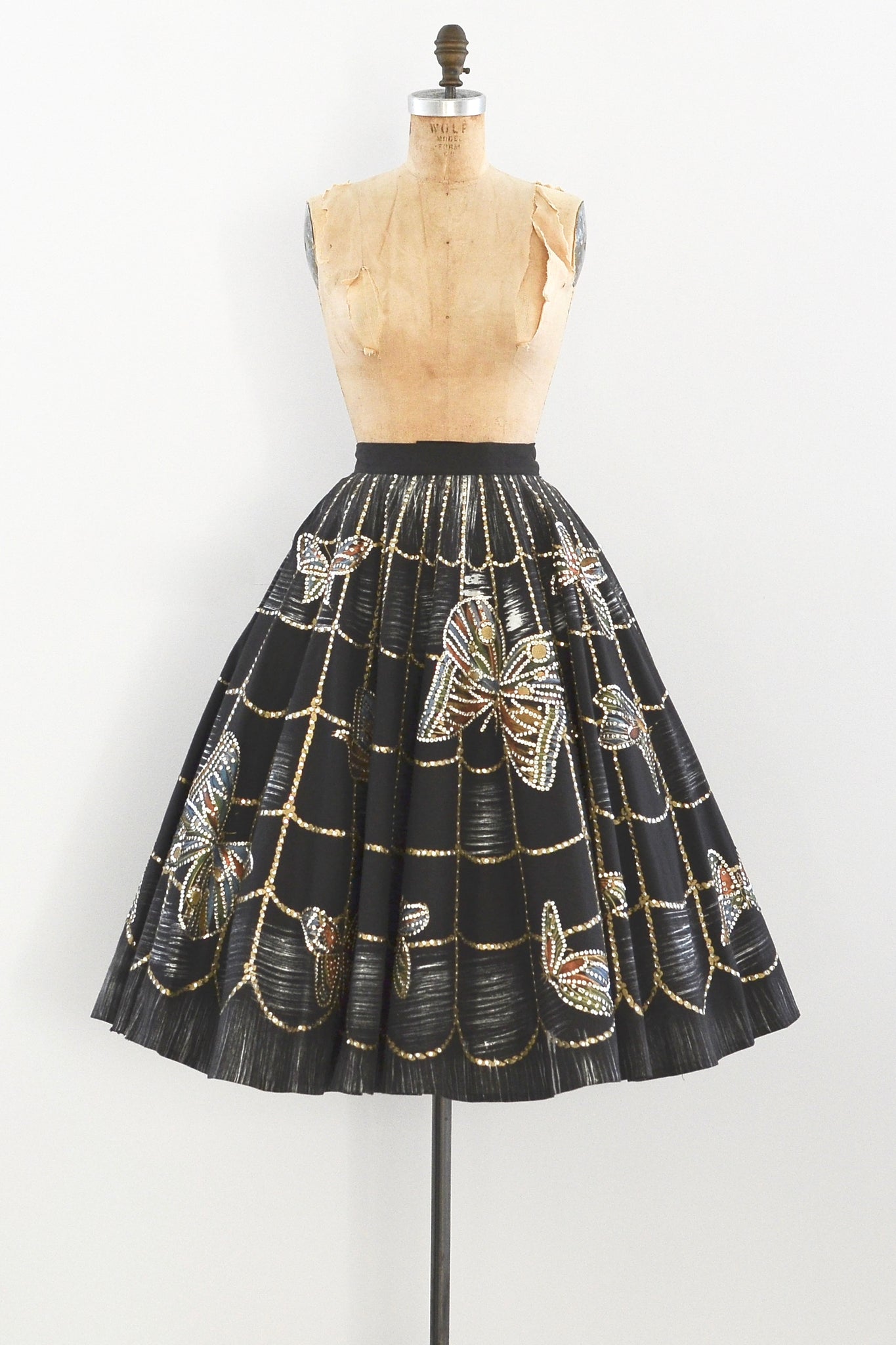 Web & Butterfly Skirt