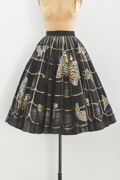 Web & Butterfly Skirt
