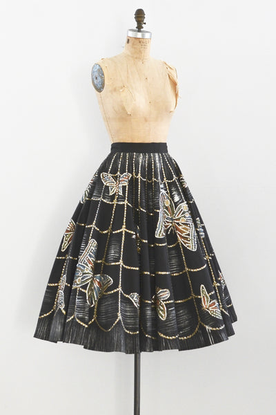Web & Butterfly Skirt