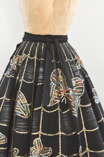 Web & Butterfly Skirt