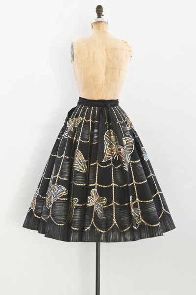 Web & Butterfly Skirt