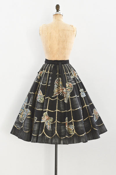 Web & Butterfly Skirt