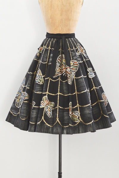 Web & Butterfly Skirt