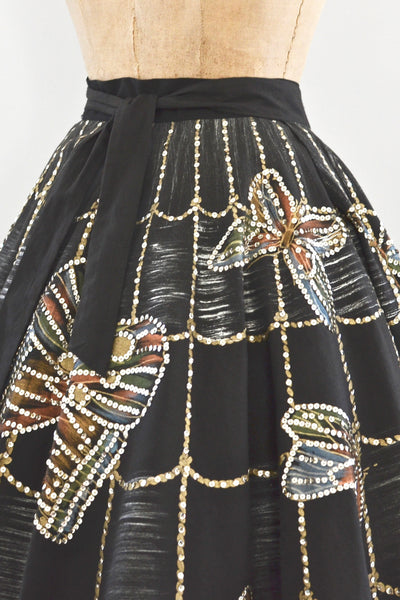 Web & Butterfly Skirt
