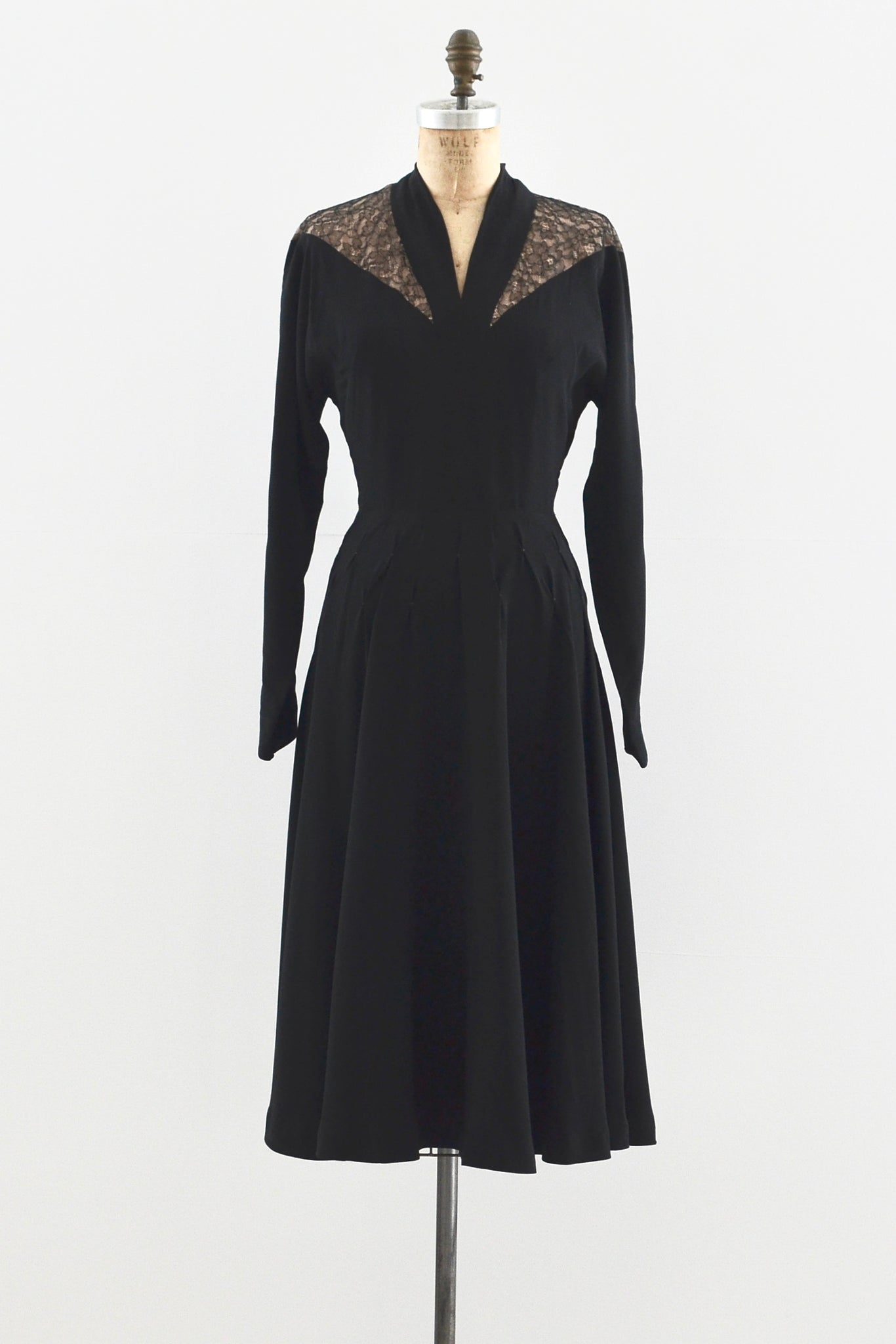 40s Noir Dress