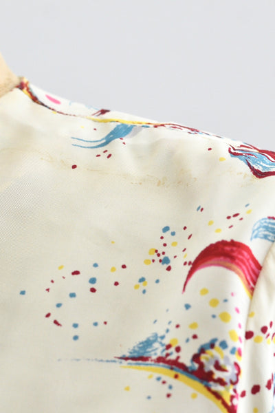 1940s Mardi Gras Top