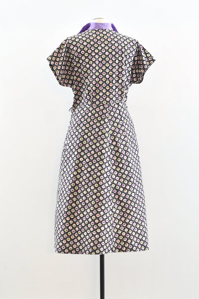 50s Novelty Print Dress