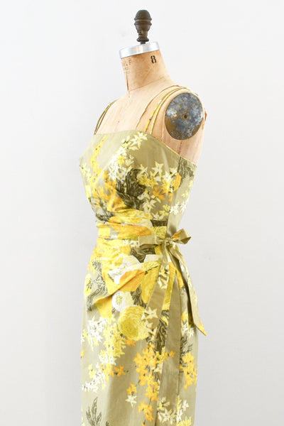 1950's Tabak Sarong Dress