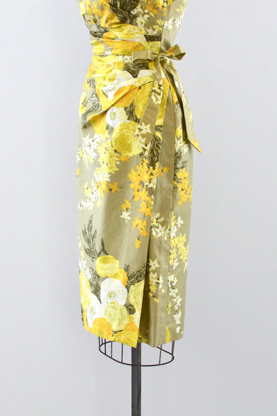 1950's Tabak Sarong Dress