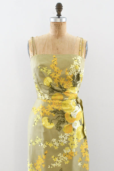 1950's Tabak Sarong Dress