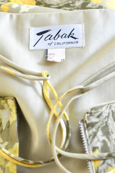 1950's Tabak Sarong Dress