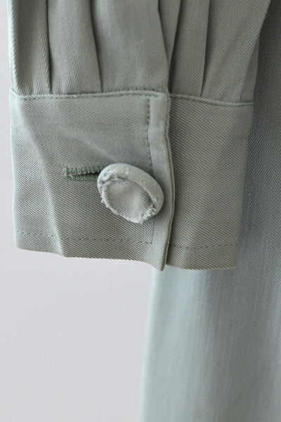 1940s Gabardine Dress