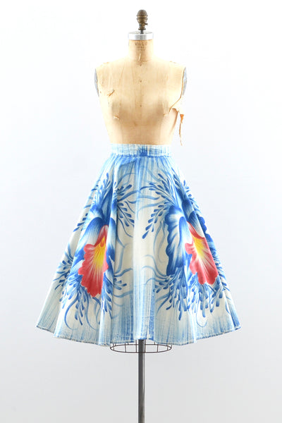 1950s Handpainted Skirt