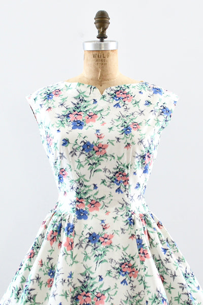 Wild Floral Print Dress / S