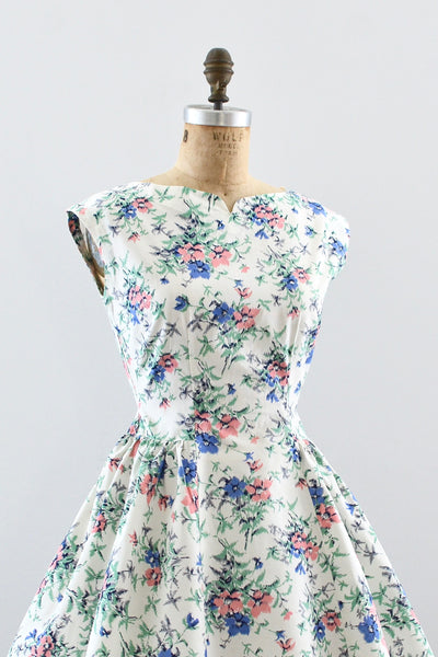 Wild Floral Print Dress / S