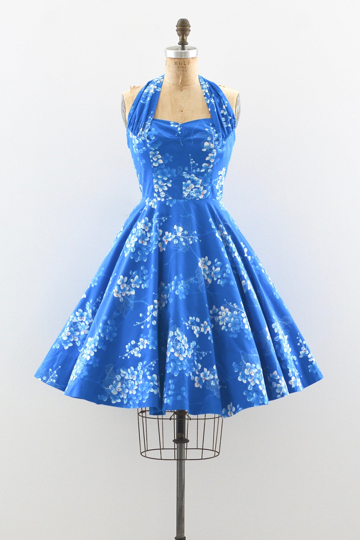 Kamehameha Halter Dress