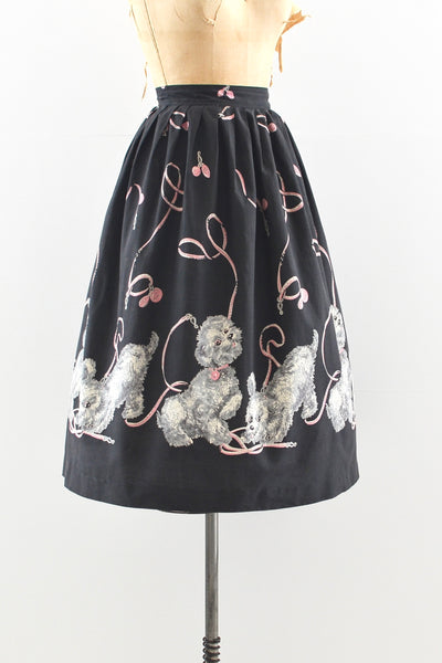 Novelty Print Skirt