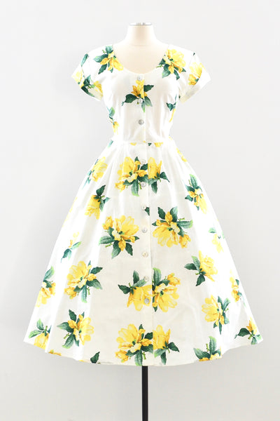 Crisscross Button Front Dress
