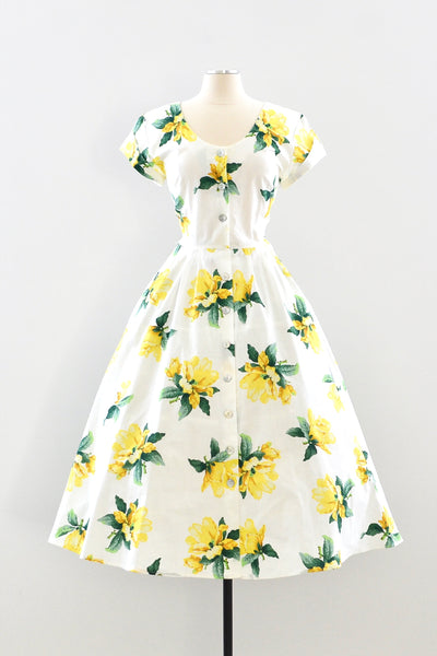 Crisscross Button Front Dress