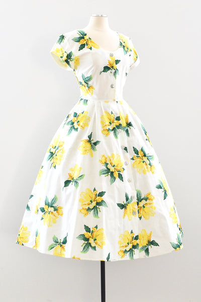 Crisscross Button Front Dress