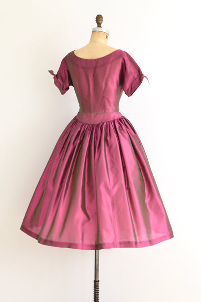 Fuchsia Iridescent Dress - Pickled Vintage