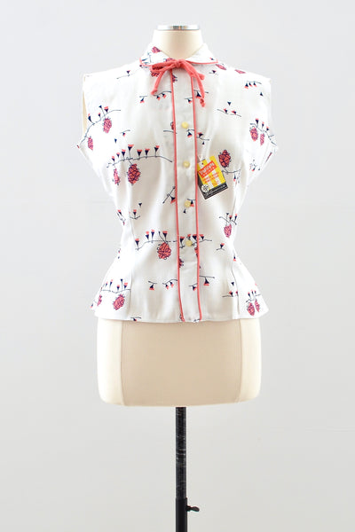 Novelty Print Top